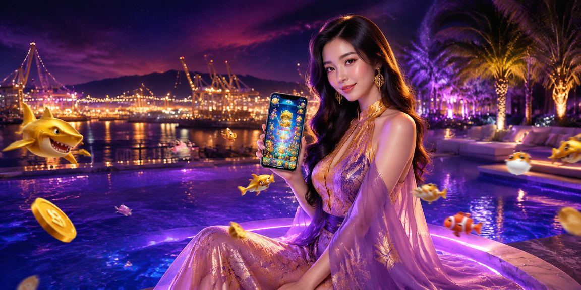 Người chơi bắn cá trực tuyến bên biển Vũng Tàu trong trang phục áo dài